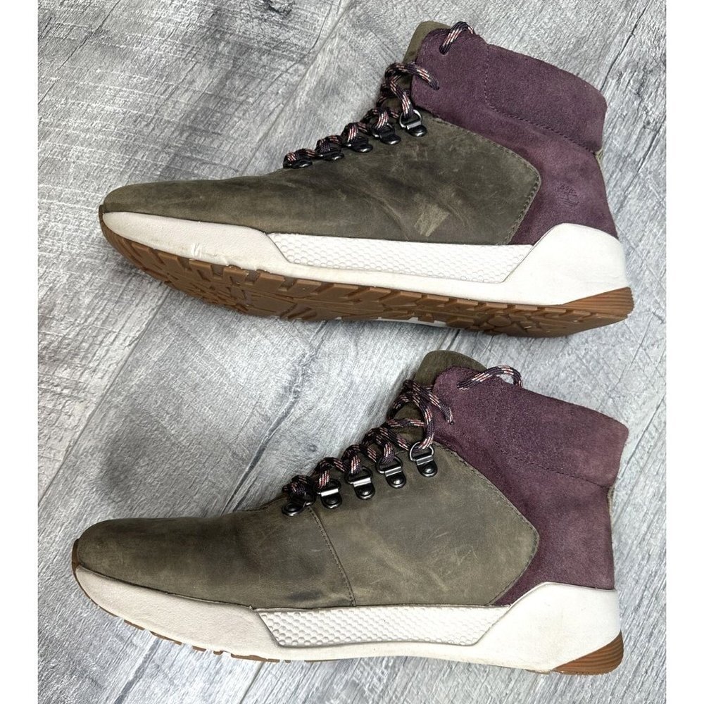 Timberland Boots Womens 10 Kiri Up Waterproof Lace Up Leather Shoes Hiking NWOT - Picture 4 of 7